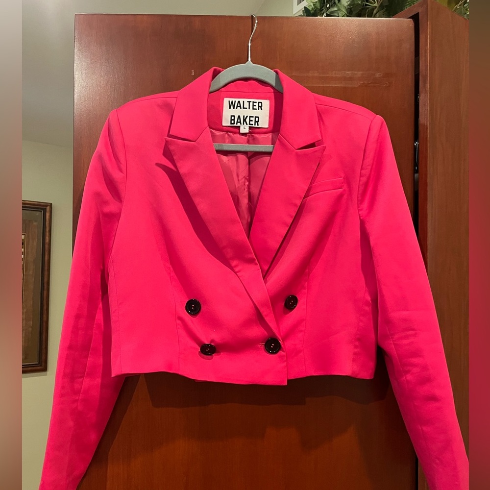 Barbie Pink shirt Blazer & Sequin Slacks